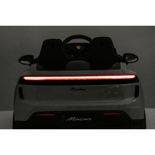 Porsche Kinderauto Porsche Macan 12V kinderauto Grijs Porsche Kinderauto Porsche Macan 12V kinderauto Grijs