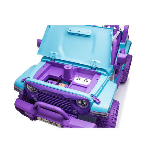 FINOOS Jeep elektrische 2 persooons kinderauto Frozen