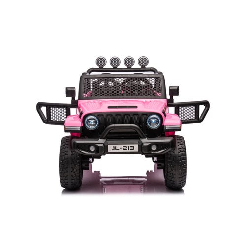 FINOOS Jeep elektrische 2 persooons kinderauto Roze FINOOS Jeep elektrische 2 persooons kinderauto Roze