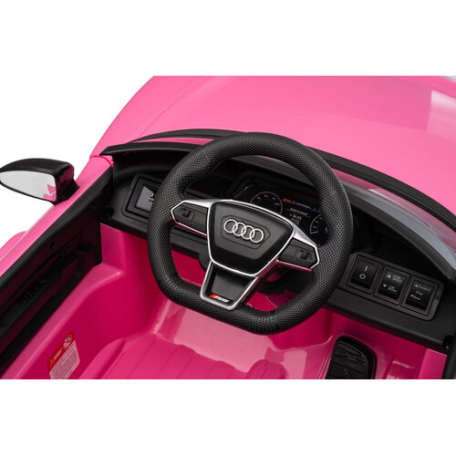Audi kinderauto Audi  RS e-tron GT 12V Kinderauto Roze