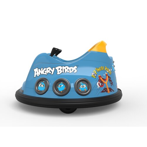 Elektrische kinderauto Bumper Car Angry Birds 6V Blauw Elektrische kinderauto Bumper Car Angry Birds 6V Blauw
