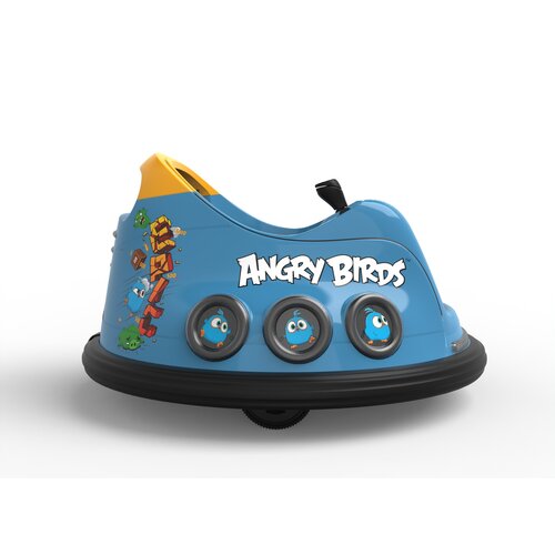 Elektrische kinderauto Bumper Car Angry Birds 6V Blauw Elektrische kinderauto Bumper Car Angry Birds 6V Blauw