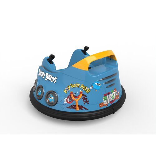 Elektrische kinderauto Bumper Car Angry Birds 6V Blauw Elektrische kinderauto Bumper Car Angry Birds 6V Blauw