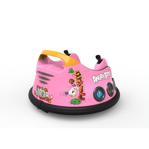 Elektrische kinderauto Bumper Car Angry Birds 6V Roze Elektrische kinderauto Bumper Car Angry Birds 6V Roze