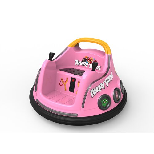Elektrische kinderauto Bumper Car Angry Birds 6V Roze Elektrische kinderauto Bumper Car Angry Birds 6V Roze