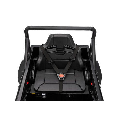 Land Rover kinderauto Land Rover Defender 110 SVX Oldtimer 12V kinderauto Zwart