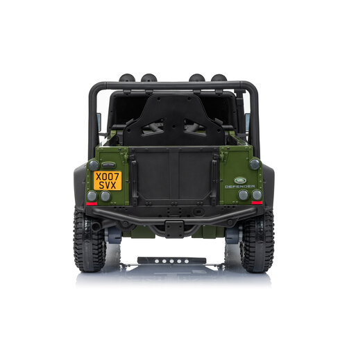 Land Rover kinderauto Land Rover Defender 110 SVX Oldtimer 12V kinderauto Groen Land Rover kinderauto Land Rover Defender 110 SVX Oldtimer 12V kinderauto Groen