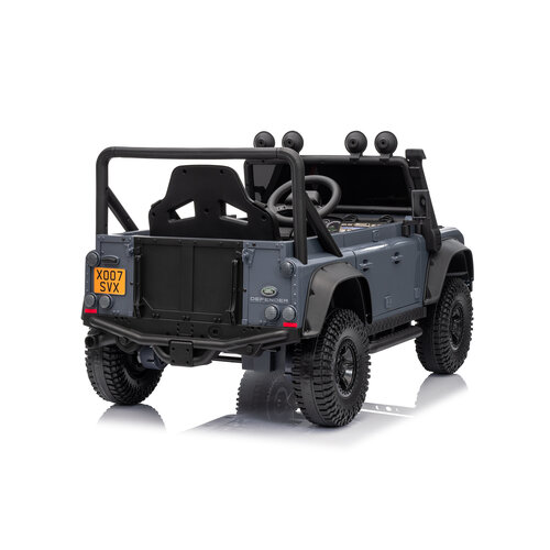 Land Rover kinderauto Land Rover Defender 110 SVX Oldtimer 12V kinderauto Grijs