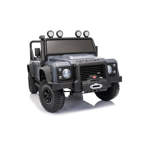 Land Rover kinderauto Land Rover Defender 110 SVX Oldtimer 12V kinderauto Grijs