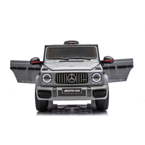 Mercedes kinderauto Mercedes G63 AMG Cabrio 12V Kinderauto Grijs