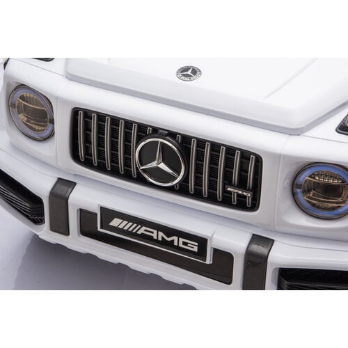 Mercedes kinderauto Mercedes G63 AMG Cabrio 12V Kinderauto Wit