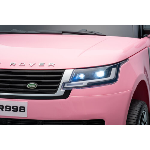 Range Rover kinderauto Range Rover 12V 2 Persoons Kinderauto Roze Range Rover kinderauto Range Rover 12V 2 Persoons Kinderauto Roze