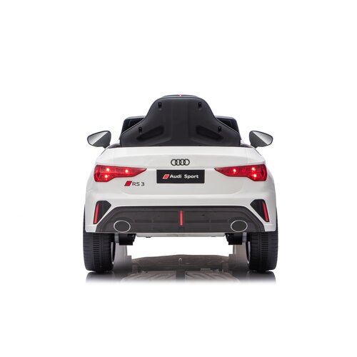 Audi kinderauto Audi RS3 12V Kinderauto Wit Audi kinderauto Audi RS3 12V Kinderauto Wit
