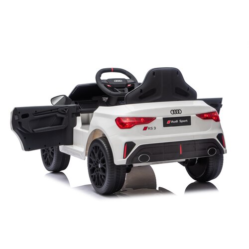 Audi kinderauto Audi RS3 12V Kinderauto Wit Audi kinderauto Audi RS3 12V Kinderauto Wit
