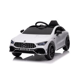 Mercedes kinderauto Mercedes CLA45 AMG 12V Kinderauto Wit Mercedes kinderauto Mercedes CLA45 AMG 12V Kinderauto Wit