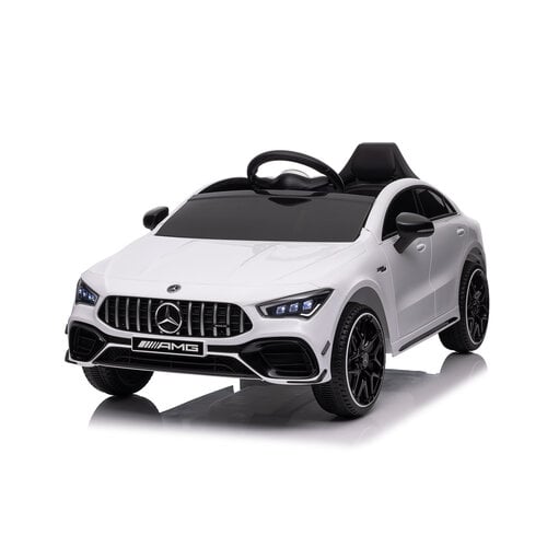 Mercedes kinderauto Mercedes CLA45 AMG 12V Kinderauto Wit