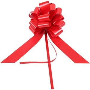 FINOOS Snelstrik - Cadeaustrik - Trekstrik - Cadeau lint - Verpakking strik 31 mm Rood 30 Stuks FINOOS Snelstrik - Cadeaustrik - Trekstrik - Cadeau lint - Verpakking strik 31 mm Rood 30 Stuks