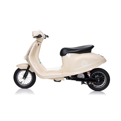 FINOOS Elektrische kinder Scooter 24V 350W Beige