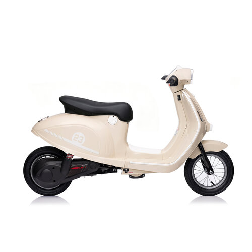 FINOOS Elektrische kinder Scooter 24V 350W Beige