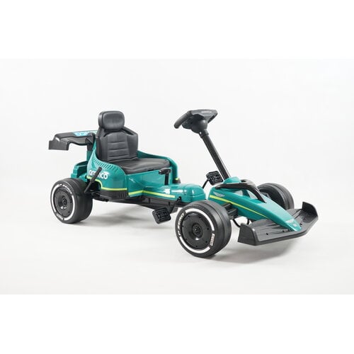Aston Martin Kinderauto Aston Martin - Formule 1 - Skelter - 3 tot 6 jaar - groen