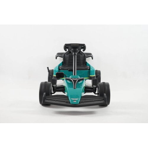 Aston Martin Kinderauto Aston Martin - Formule 1 - Skelter - 3 tot 6 jaar - groen