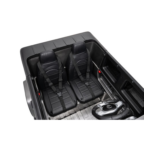 Mercedes kinderauto Mercedes G63 12V 2-persoons kinderauto metallic Grijs