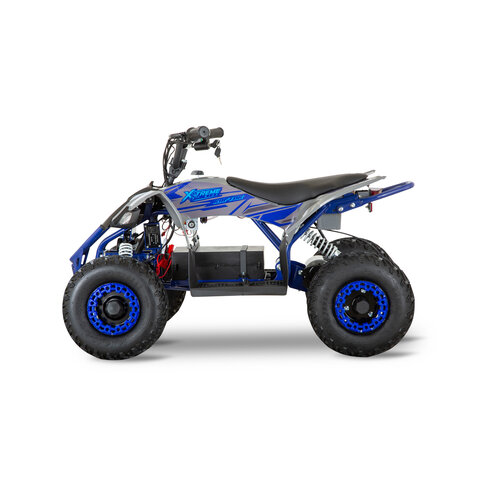 Xtreme Ride | FU1200 Elektrische  Kinderquad Renegade 48V 1000W Grijs/Blauw