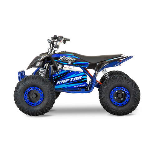 Xtreme Ride | FZ1500 Elektrische Kinderquad Renegade 60V 1500W Blauw Xtreme Ride | FZ1500 Elektrische Kinderquad Renegade 60V 1500W Blauw