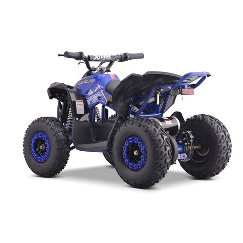 Xtreme Ride | ATV-3EA Elektrische Kinderquad Renegade 48V 1000W Blauw Xtreme Ride | ATV-3EA Elektrische Kinderquad Renegade 48V 1000W Blauw