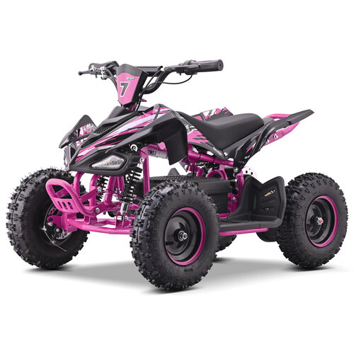 Xtreme Ride | ATV-6E Elektrische Kinderquad 36V 1000W Roze Xtreme Ride | ATV-6E Elektrische Kinderquad 36V 1000W Roze