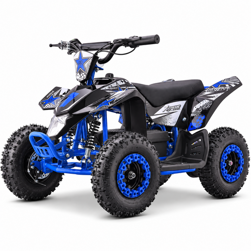 Xtreme Ride | ATV-8E Elektrische Kinderquad 36V 1000W Blauw Xtreme Ride | ATV-8E Elektrische Kinderquad 36V 1000W Blauw