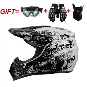 Helm + sjaal & handschoenen | maat XS 49-50 Zwart