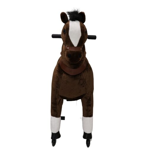 Pony Ride, rijdend speelgoed paard donkerbruin, SMALL Pony Ride, rijdend speelgoed paard donkerbruin, SMALL