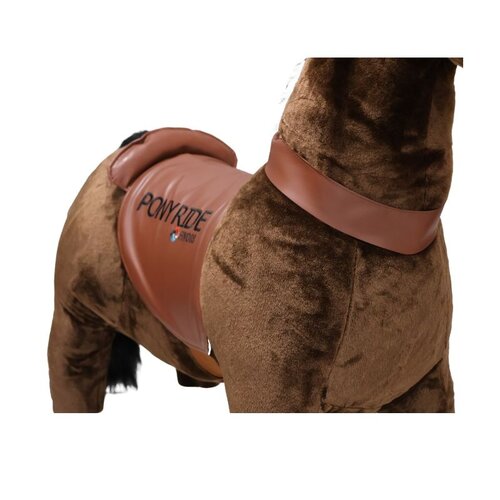 Pony Ride, rijdend speelgoed paard donkerbruin, SMALL Pony Ride, rijdend speelgoed paard donkerbruin, SMALL