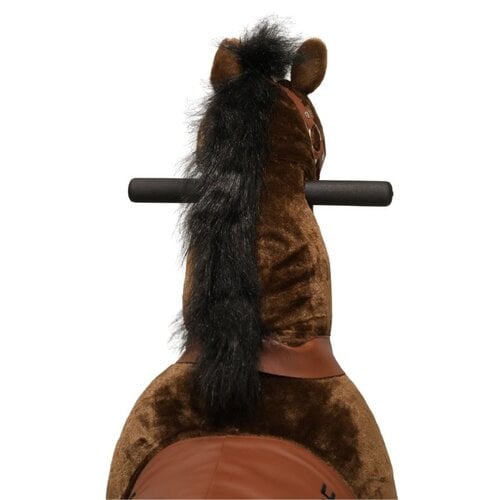 Pony Ride, rijdend speelgoed paard donkerbruin, SMALL Pony Ride, rijdend speelgoed paard donkerbruin, SMALL