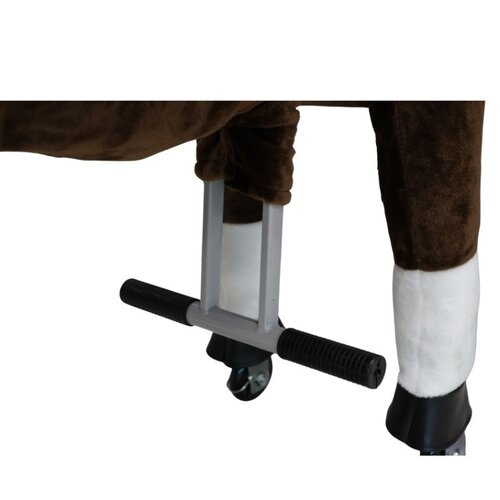 Pony Ride, rijdend speelgoed paard donkerbruin, SMALL Pony Ride, rijdend speelgoed paard donkerbruin, SMALL