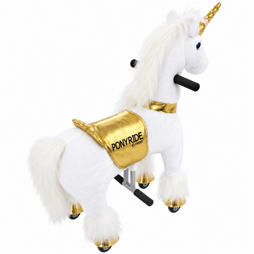 Pony Ride, rijdend speelgoed eenhoorn wit, MEDIUM Pony Ride, rijdend speelgoed eenhoorn wit, MEDIUM