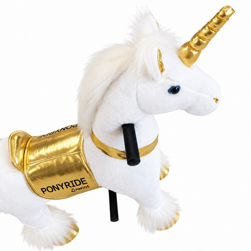 Pony Ride, rijdend speelgoed eenhoorn wit, MEDIUM Pony Ride, rijdend speelgoed eenhoorn wit, MEDIUM