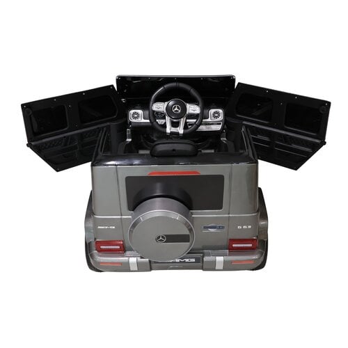 Mercedes kinderauto Mercedes G63 AMG 12V Kinderauto Grijs