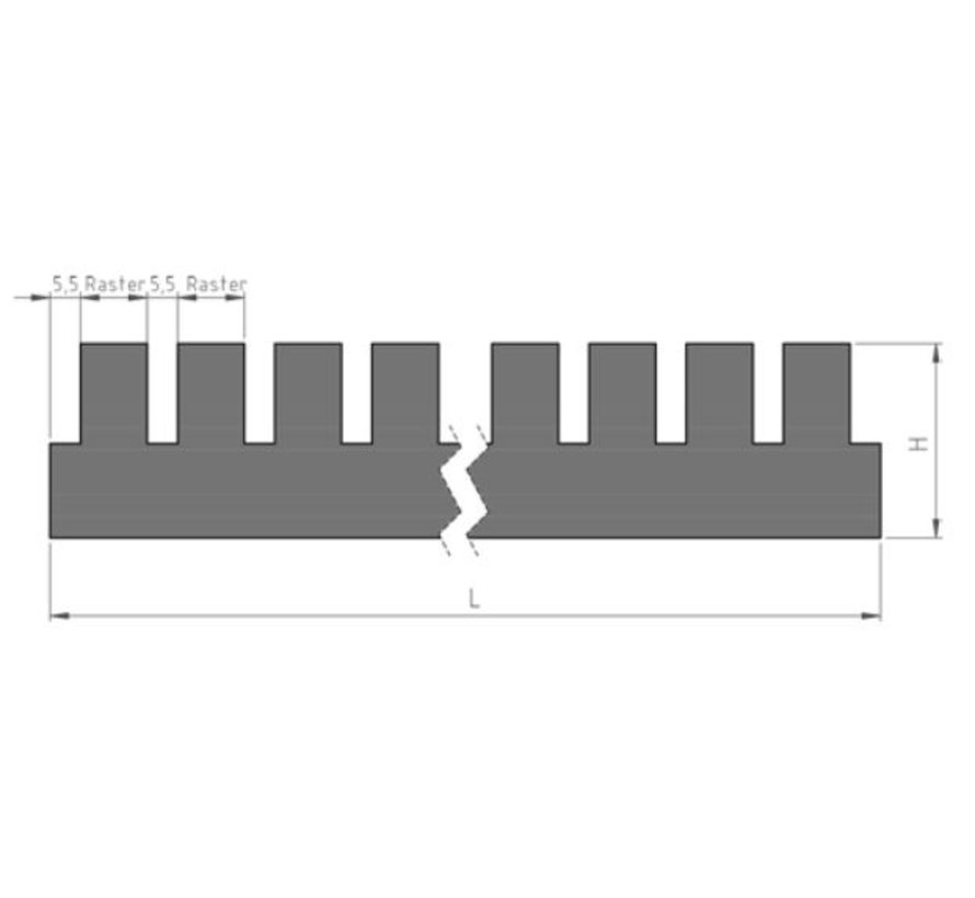 Gefachstege 355 x 50 mm