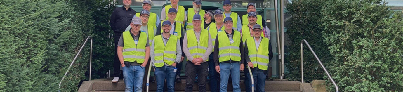 Besuch bei der Firma Akzo Nobel in Reutlingen