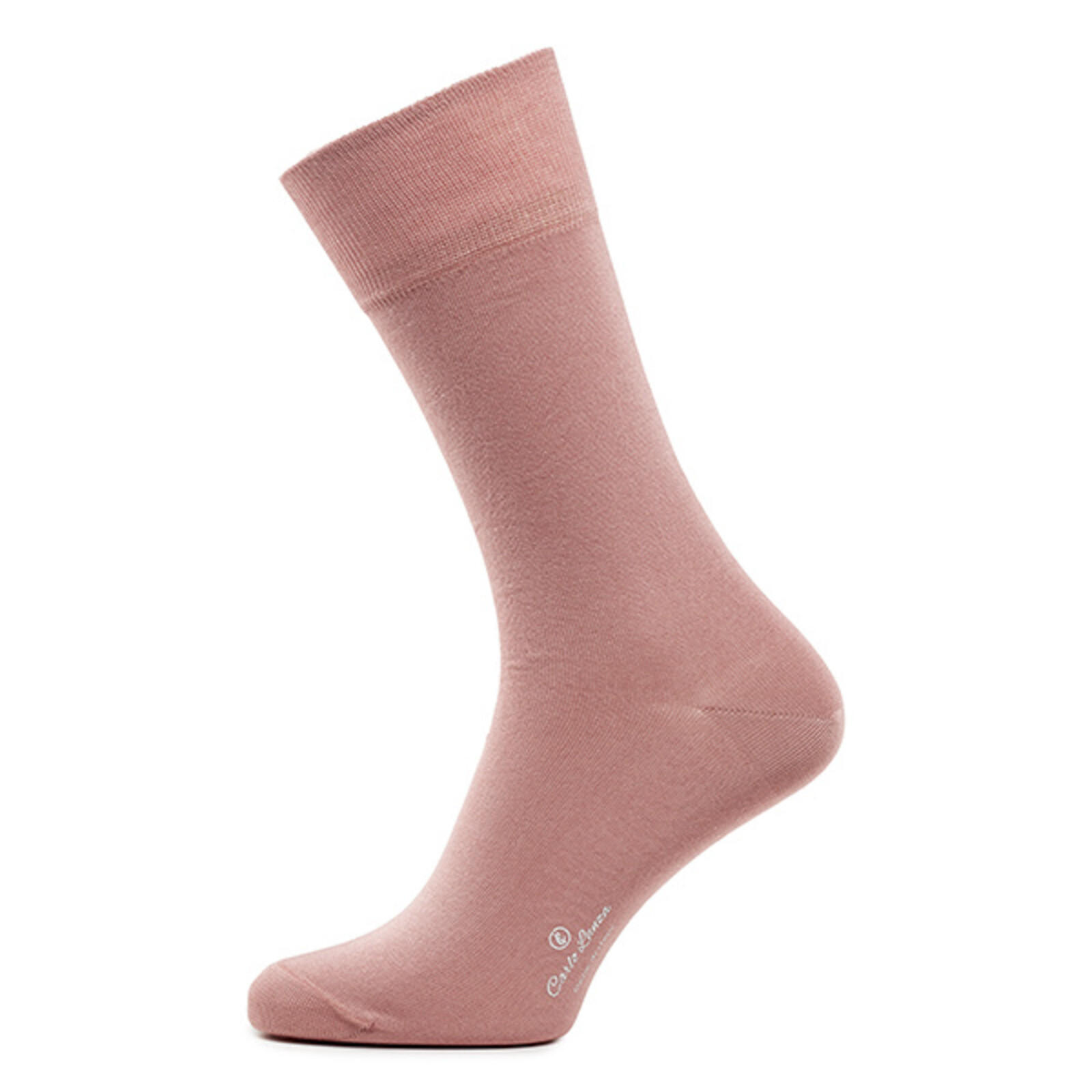 Carlo Lanza Rosa Socken Baumwolle