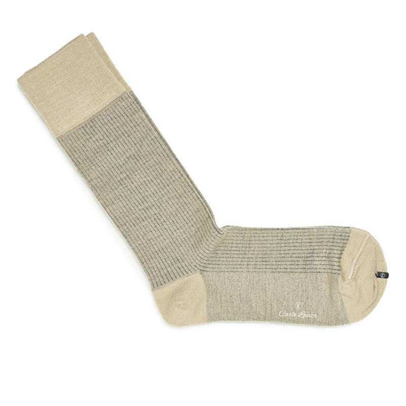 Beige shadow socks