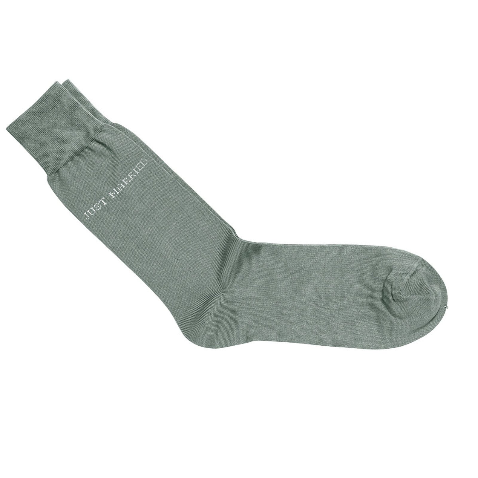 Carlo Lanza Green/ grey socks | Just Married