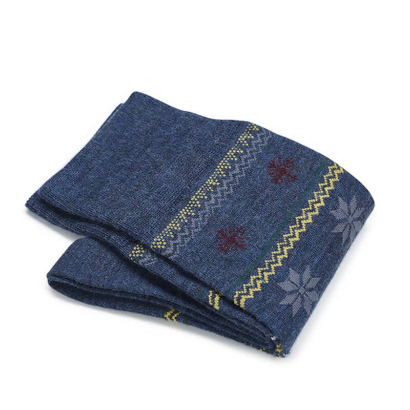 Red winter socks