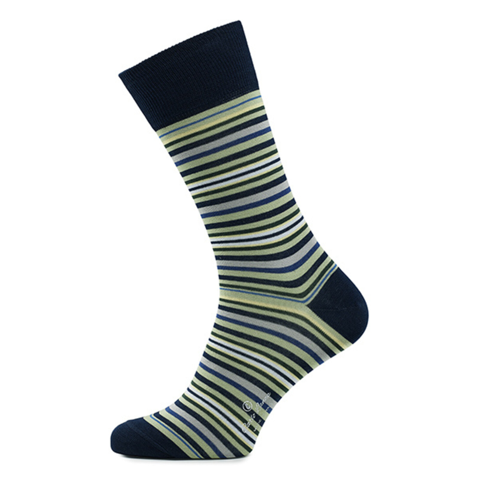 Carlo Lanza Blue stripe socks