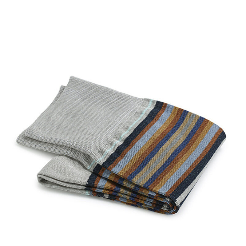 Grey stripe socks
