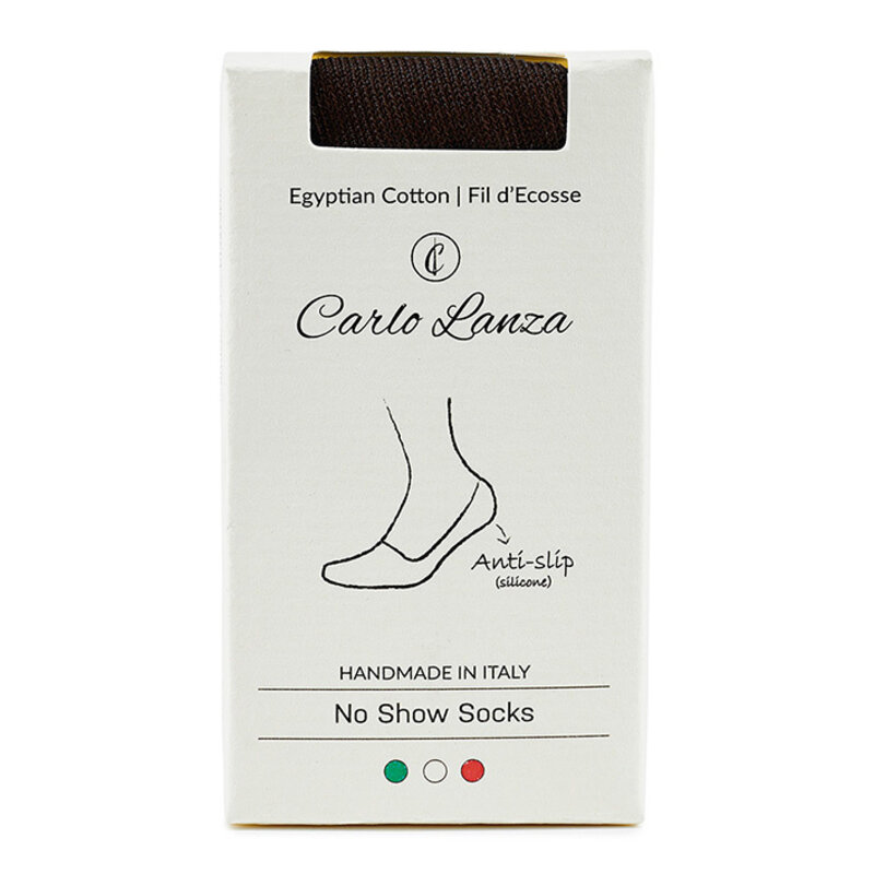 Braun no show socks | Carlo Lanza