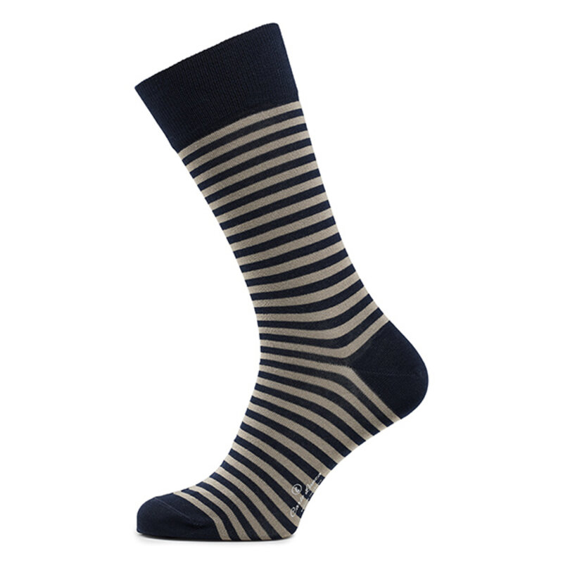 Darkblue stripe socks