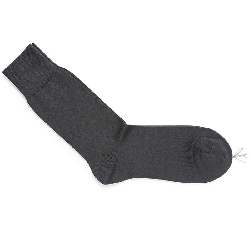 Dunkelgraue Socken Baumwolle